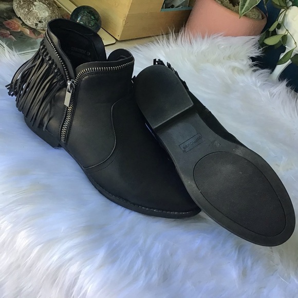 Black Dollhouse Ankle Booties - Picture 8 of 11